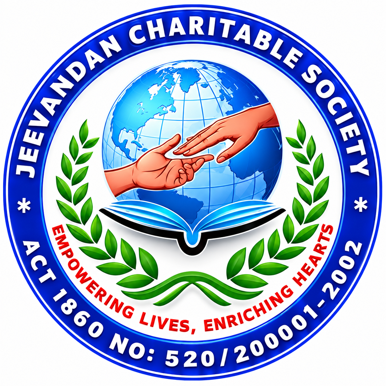 Jeevandan Charitable Society emblem